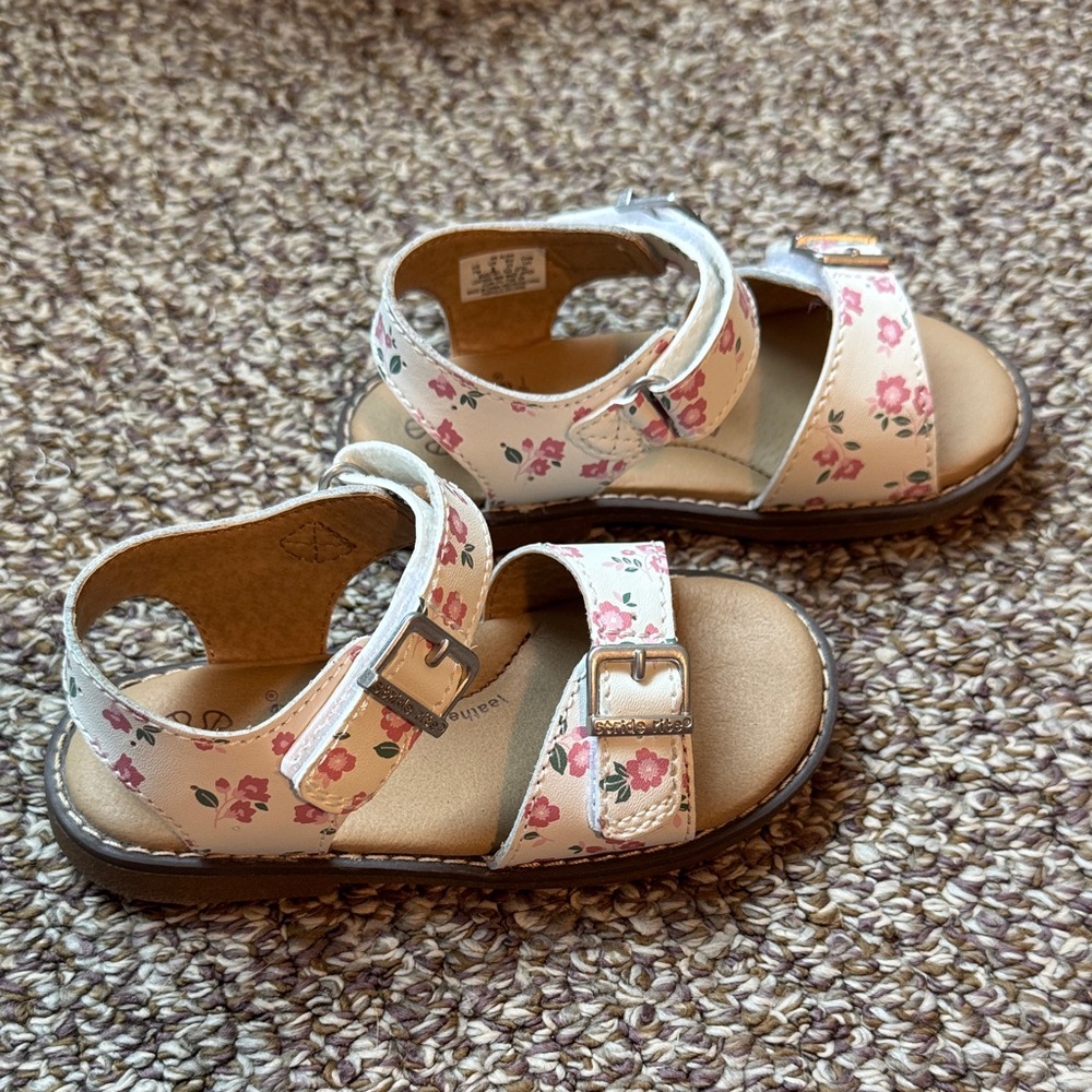 Stride Rite Floral Kids Sandals